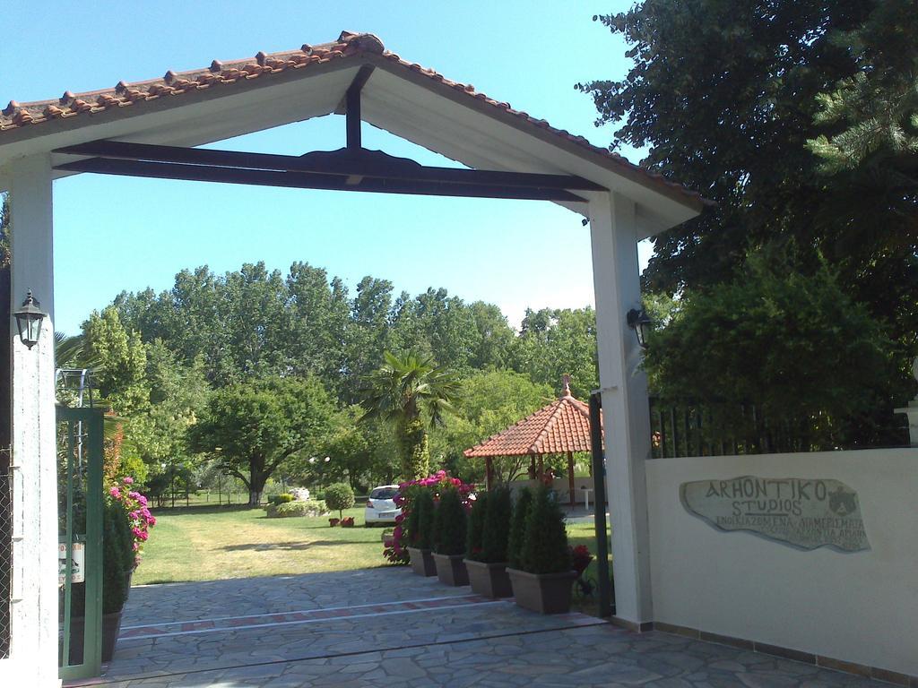 Archontiko Driani Paralia Panteleimonos Exterior foto